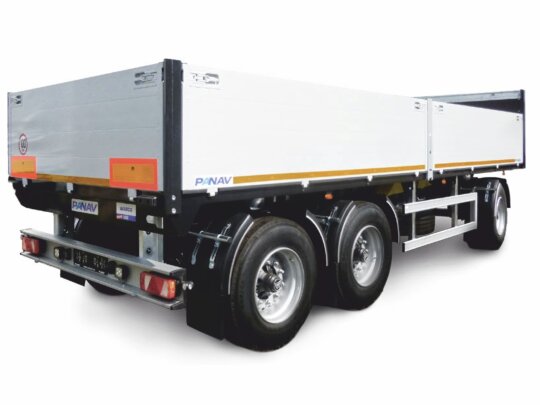 Przyczepy burtowe z&nbsp;obrotnicą